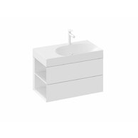Skříňka pod umyvadlo Ravak SD Lite 80, bílá, levá, X000001873