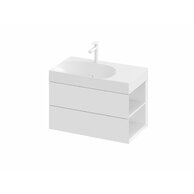 Skříňka pod umyvadlo Ravak SD Lite 80, bílá, pravá, X000001885