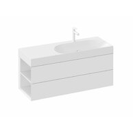 Skříňka pod umyvadlo Ravak SD Lite 120, bílá, levá, X000001879