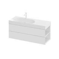 Skříňka pod umyvadlo Ravak SD Lite 120, bílá, pravá, X000001891