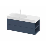 Skříňka pod umyvadlo Ravak SD Lite 120, deepsea blue, pravá, X000001893