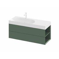 Skříňka pod umyvadlo Ravak SD Lite 120, grey green, pravá, X000001894