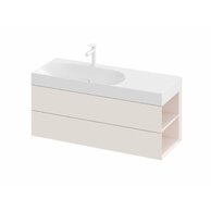 Skříňka pod umyvadlo Ravak SD Lite 120, alabaster pink, pravá, X000001896