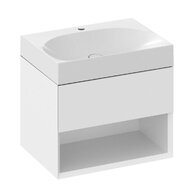 Nábytkový set Ravak Lite, skříňka 60 pod umyvadlo bílá, umyvadlo Lite 60 nábytkové bílé