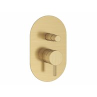 Baterie Ravak Espirit podomítková 2cestná s tělesem, gold brushed, X070608