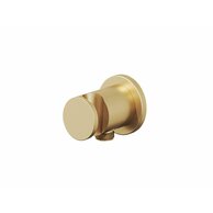 Držák sprchy Ravak s vývodem vody, gold brushed, X07P1244