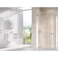 Sprchový kout Ravak Chrome CRV1/CRV1 80x80 rohový, bílá