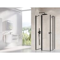 Sprchový kout Ravak Chrome CRV2/CRV2 100x100 rohový, černá