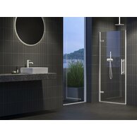 Sprchové dveře Ravak Cool! CODS1 90 jednodílné, bílé mat, X0VV70E00Z1