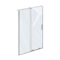 Sprchové dveře Ravak Roll 110 dvoudílné, chrom/transparent, X08VD0C00Z1