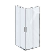 Sprchový kout Ravak Roll 90 rohový, chrom/transparent, X14V70C00Z1