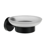 Ravak Kona mýdlenka s držákem, černá mat, X07P1308