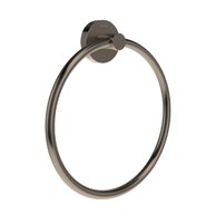 Ravak Kona držák ručníků kruhový. kartáčovaný grafit, X07P1327