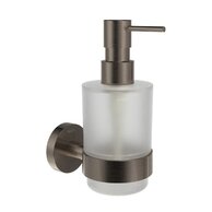 Ravak Kona dávkovač mýdla. kartáčovaný grafit, X07P1336