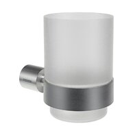 Ravak Fold držák se skleničkou, kartáčovaná nerez, X07P1343