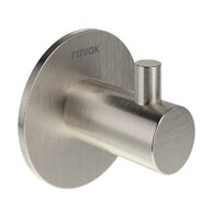 Ravak Kona jednoháček samolepící, kartáčovaná nerez, X07P1472