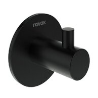 Ravak Kona jednoháček samolepící, černá mat, X07P1473