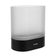 Ravak Chrome II volně stojící sklenička, černá mat, X07P1379