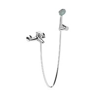 Baterie Jika Olymp Deep vanová, nástěnná, s příslušenstvím, chrom, H3211U70041311