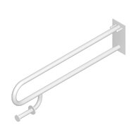 Madlo Jika Universum, toaletní, sklopné, nerez, H3897160030001