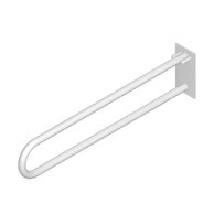 Madlo Jika Universum 80 cm, toaletní, sklopné, bílá, H3897250000001