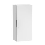 Skříňka Jika Cube 35 vysoká, bílá, úchytky antracit, H4537111763001