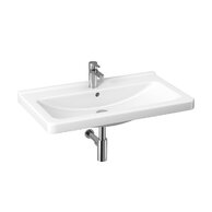 Umyvadlo Jika Cubito 85 závěsné, s otvorem pro baterii, s přepadem, bílá, H8104260001041