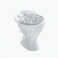 Mira výlevka keramická stojící, plastová mřížka, bílá H8510460000001