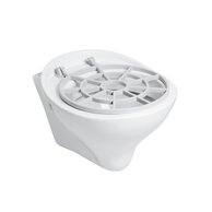 Mira výlevka keramická závěsná, plastová mřížka, bílá H8510490000001