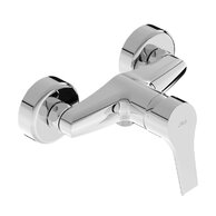 Baterie Jika Cube sprchová, nástěnná, bez příslušenství, chrom