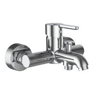 Baterie Laufen Lua E vanová nástěnná, bez příslušenství, chrom, H3215F10044001