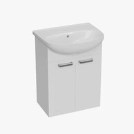 Skříňka Jika Euroline N 55 s umyvadlem bílá, H41E3942003001