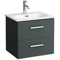 Skříňka Laufen Avin 60 s umyvadlem Lua slim, šedá, H8610836271041