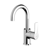 Baterie Jika Ponta Style umyvadlová, stojánková, otočná, bez výpusti, chrom, H3112H10042201