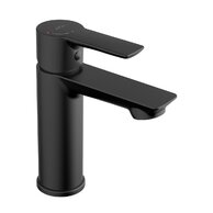 Baterie Jika Ponta Style umyvadlová, stojánková, pevná, bez výpusti, černá mat, H3112H17161101