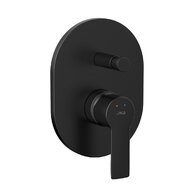 Baterie Jika Ponta Style vanová, podomítková, černá mat, H3212H67160001