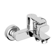 Baterie Jika Ponta Style vanová, podomítková, bez příslušenství, chrom, H3212H70044001