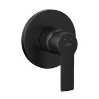Baterie Jika Ponta sprchová, podomítková, černá mat, H3312H67160001