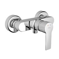 Baterie Jika Ponta sprchová, nástěnná, bez příslušenství, chrom, H3312H70044001