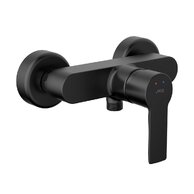 Baterie Jika Ponta sprchová, nástěnná, bez příslušenství, černá mat, H3312H77164001