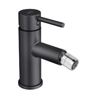 Baterie Jika Mio Style bidetová, stojánková, bez výpusti, černá mat, H3412F17161101