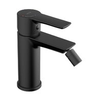 Baterie Jika Ponta bidetová, stojánková, bez výpusti, černá mat, H3412H17161101