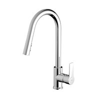 Baterie Jika Ponta dřezová, stojánková, páková, vytahovací, chrom, H3512H10044601