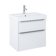 Skříňka Jika Pure 60 s umyvadlem Pure, černá mat, H40B2324023532