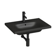 Umyvadlo Jika Mio-N 80 závěsné, s otvorem pro baterii, s přepadem, černá, H8127167161041