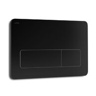 WC tlačítko Jika Modul PL3, dual flush, černá matná, H8936647160001