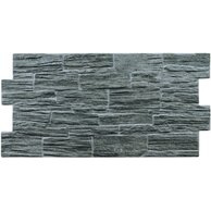 Obklad El Molino Irta jet gris struktura mat 33x67