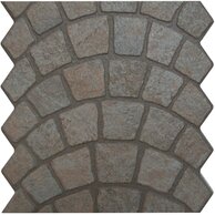 Dlažba El Molino Palma jet bone mat 33x33