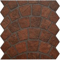 Dlažba El Molino Palma jet cuero mat 33x33