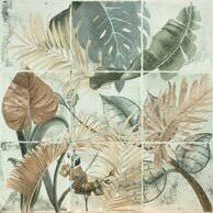 Dekor El Molino Savoy decor blanco struktura mat rektifikovaná 58x58